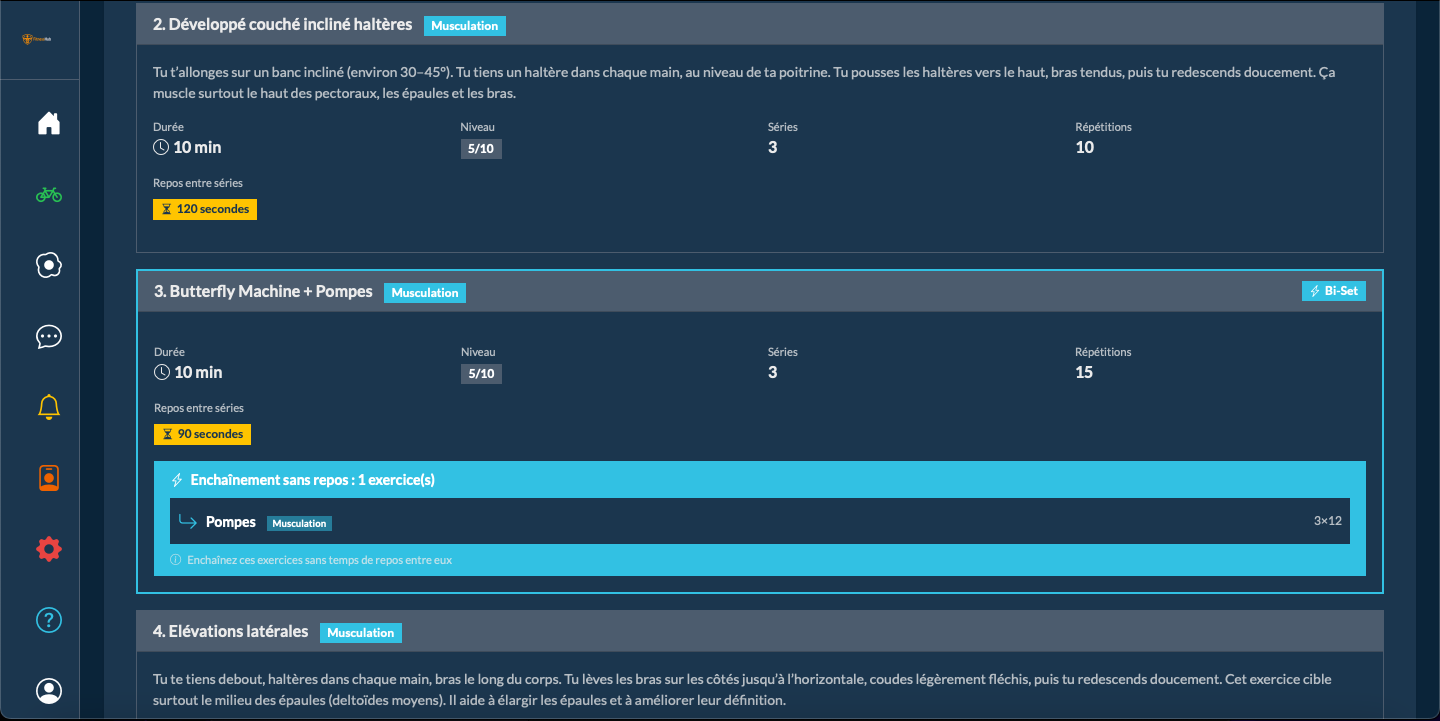 Ma Semaine Sportif 2